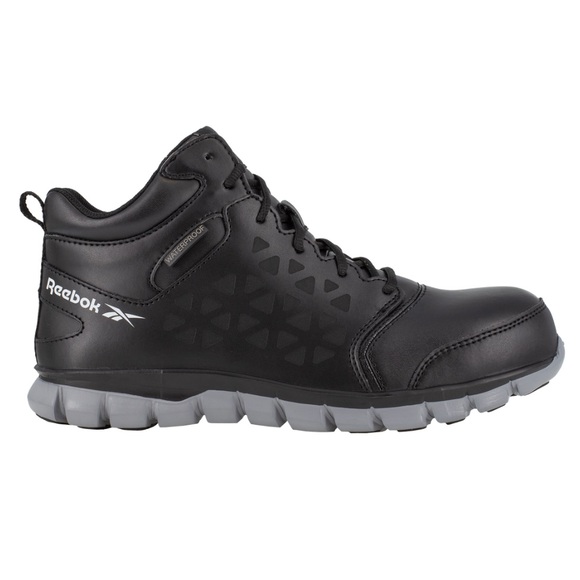 Reebok Work Men's Sublite Cushion Comp Toe Work Boot, Black, 8.5 Extra Wide NIB - Picture 2 of 6